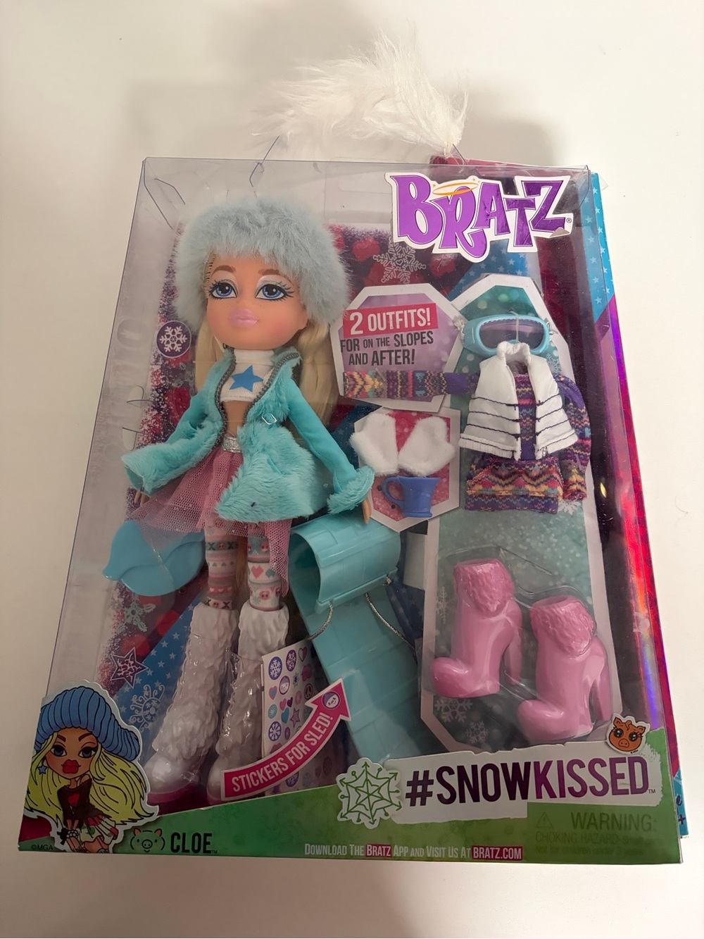 Snowkissed Cloe Fashion Doll - Aqua Blue Outfit